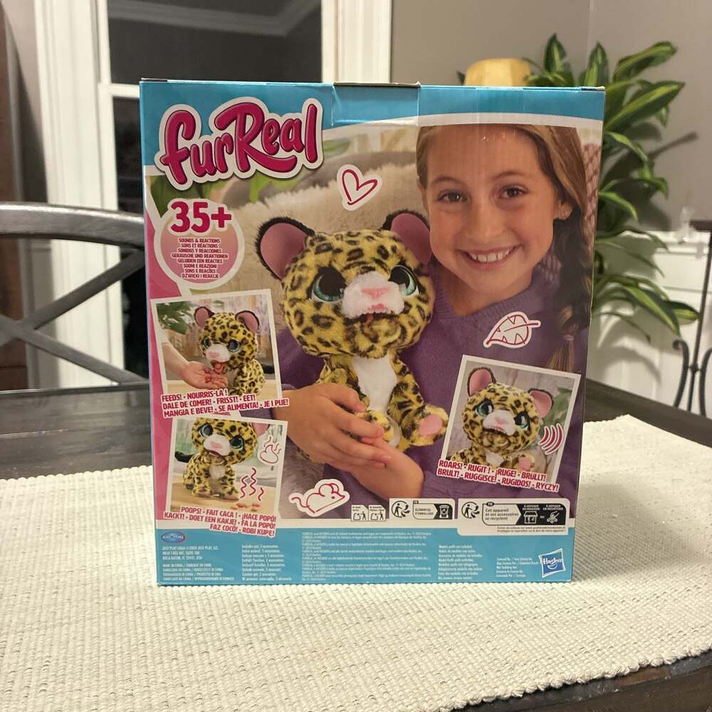 NIB FurReal Lil' Wilds Lolly the Leopard Interactive Electronic Pet FREE SHIP - Picture 6 of 7